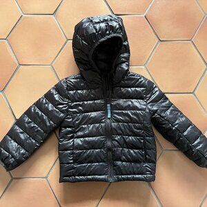 Primary Lightweight Puffer Jacket - Black, 3T
